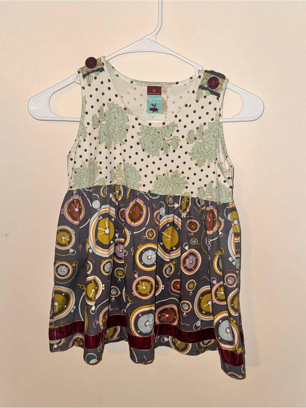 Matilda Jane Character Counts Lawrence Francis Sara Top Tunic Clock Pattern